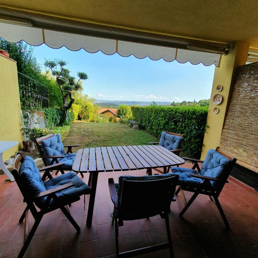 Appartamento Stropea Con Giardino Privato E Piscina Soiano Del Lago Exterior foto